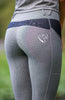 BARE Performance Riding Tights - Grey Cat