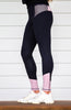 Youth Performance Riding Tights - Rose